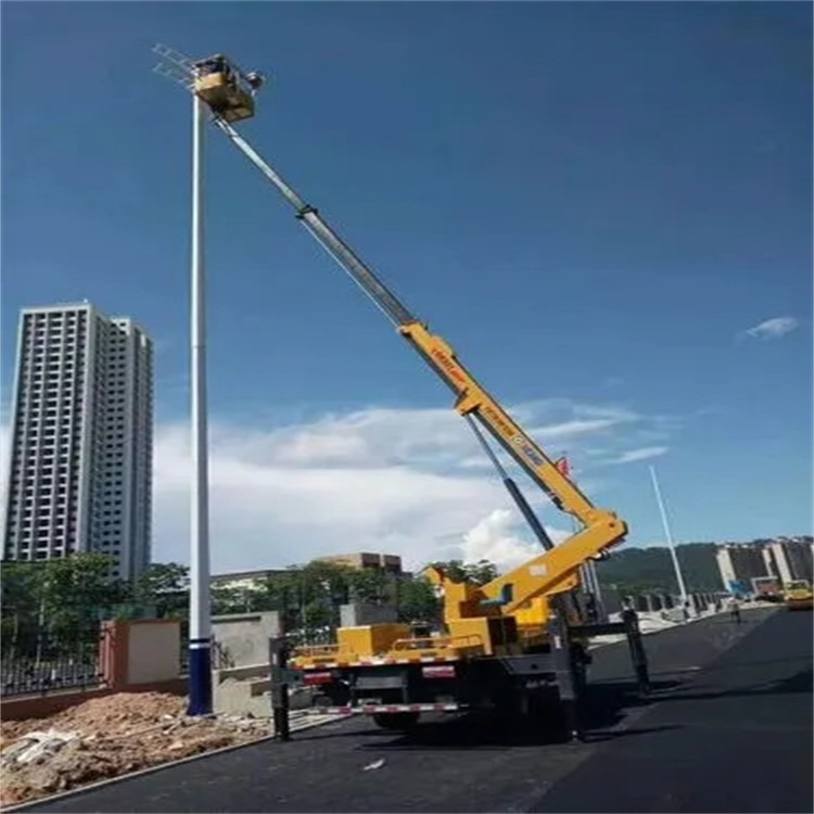 无棣维修路灯的曲臂升降车出租